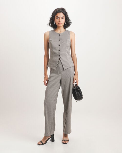 Pantal&oacute;n Straight Cuadros