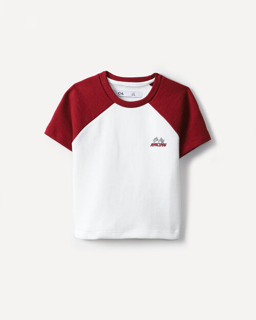 Playera Blanca Ranglan