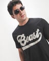 Playera Regular Blanca,NEGRO