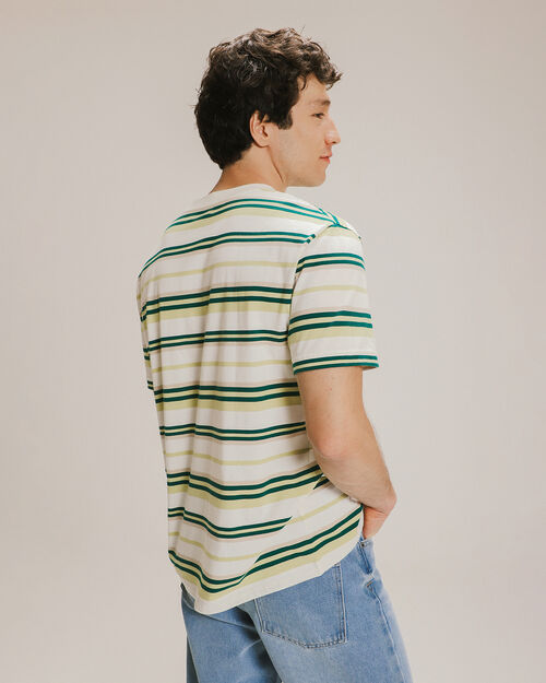 Playera Relaxed Rayas