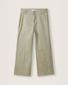 Pantalón Wide Leg,VERDE EMPOLVADO
