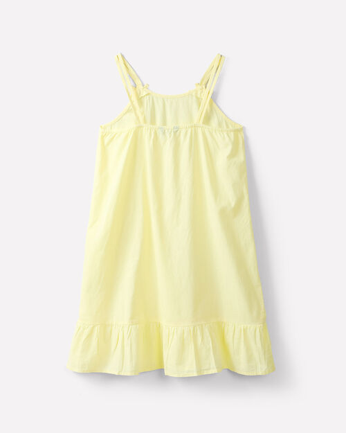 Vestido Amarillo Corto