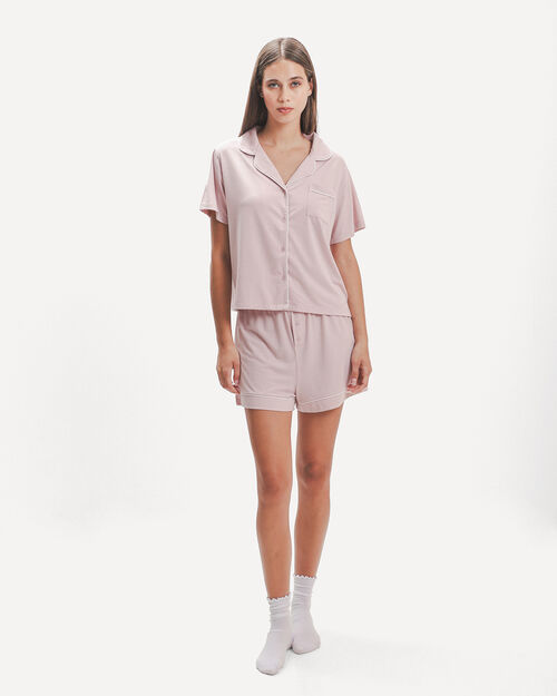 Conjunto De Pijama Rosa
