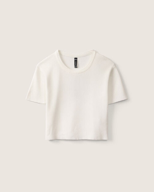 Crop Top Tejido Punto