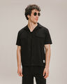 Camisa Estampado Zebra,NEGRO P3