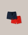 Set De Shorts Básicos,AZUL MARINO
