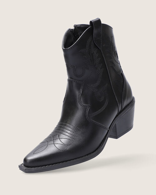 Bota Vaquera Negra