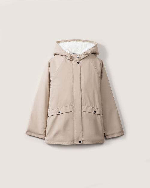Abrigo Hoodie Impermeable
