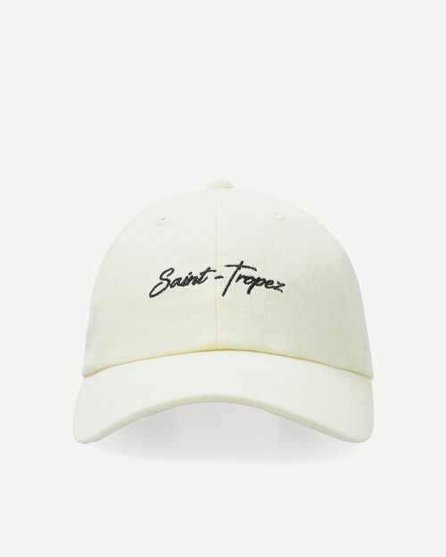 Gorra Amarilla Bordada