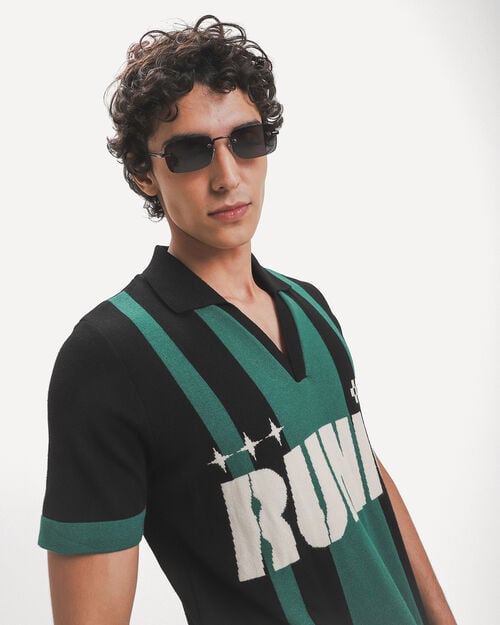 Polo Tejida Estampada
