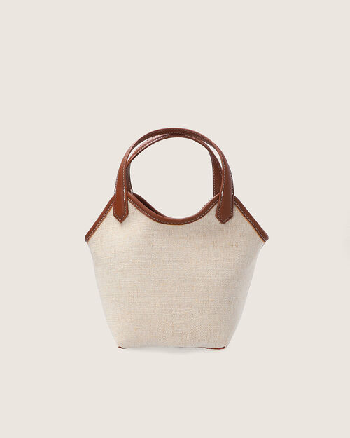 Bolso Mini Bucket Beige