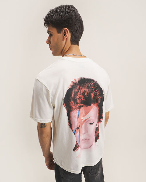 Playera Estampado David Bowie