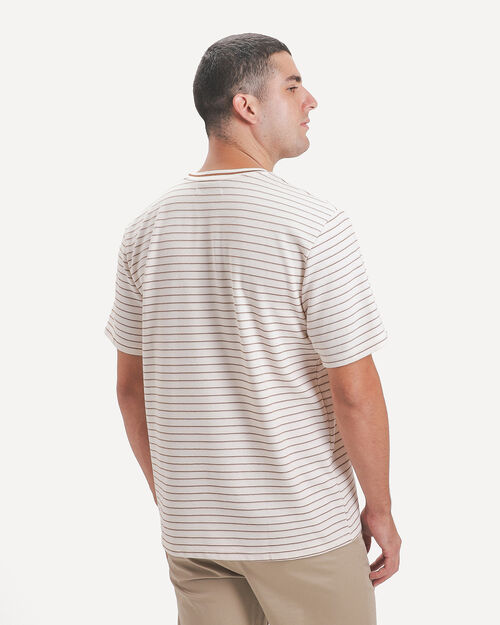 Playera Estampada Rayas