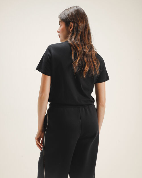 Playera Negra Dise&ntilde;o