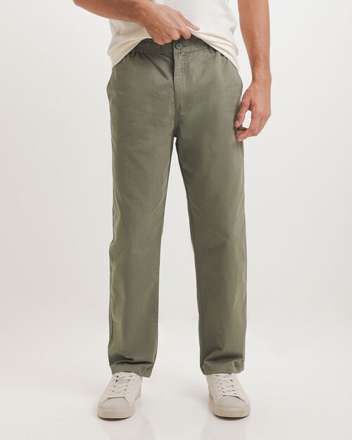Pantal&oacute;n Verde Straight