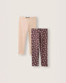 Set De Leggings,ROSA PALIDO