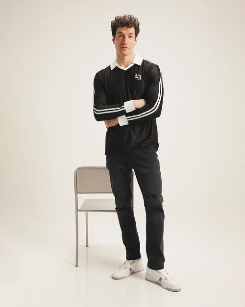 Playera Deportiva Negra