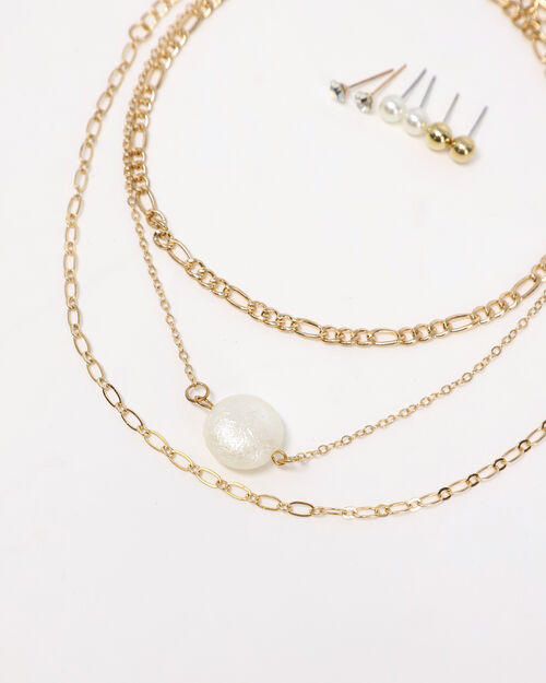 Collar Dorado Eslabones