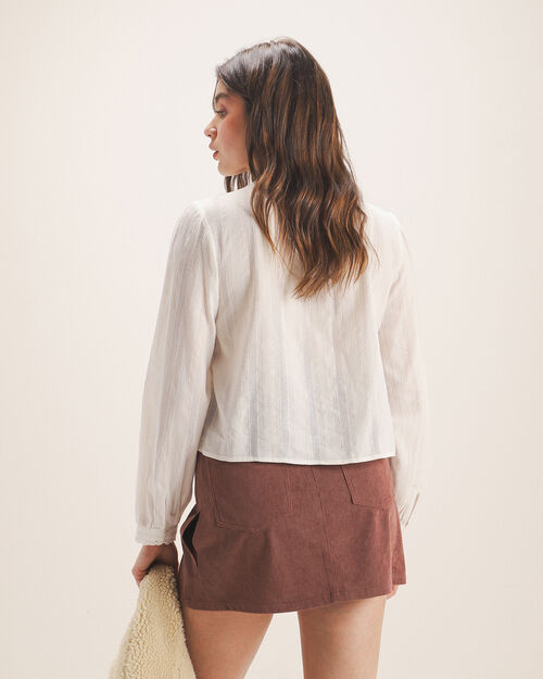 Blusa Manga Larga Lazo