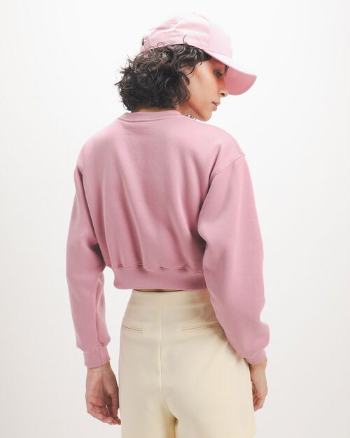 Sudadera Cerrada Rosa