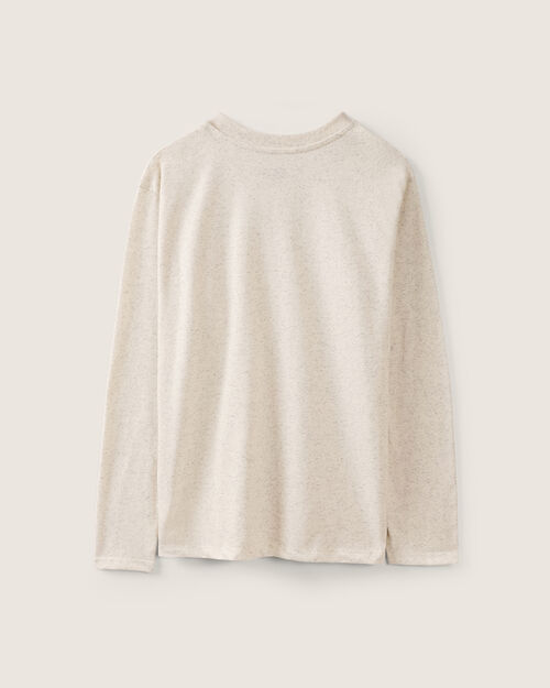 Playera Blanca Manga Larga