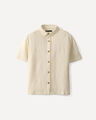 Camisa Estampada Verde,BEIGE
