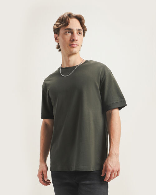 Playera Olivo Fit Regular