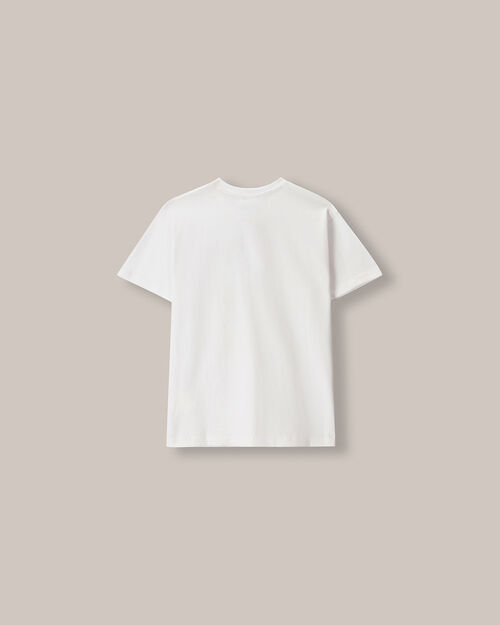 Playera Blanca Con Estampado