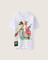 Playera Bob Esponja,BLANCO