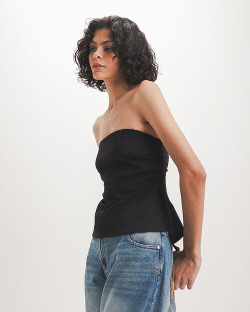 Top Negro Strapless