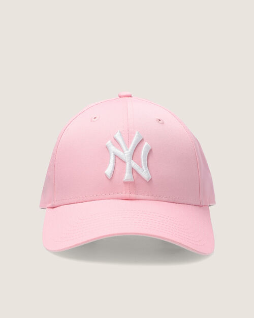 Gorra Mlb Yankees Visera Curva Rosa