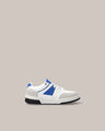 Tenis Retro Con Franja En Contraste,BLANCO