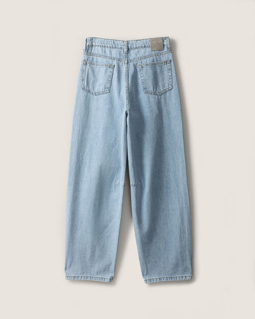 Jeans Fit Barrel Azul