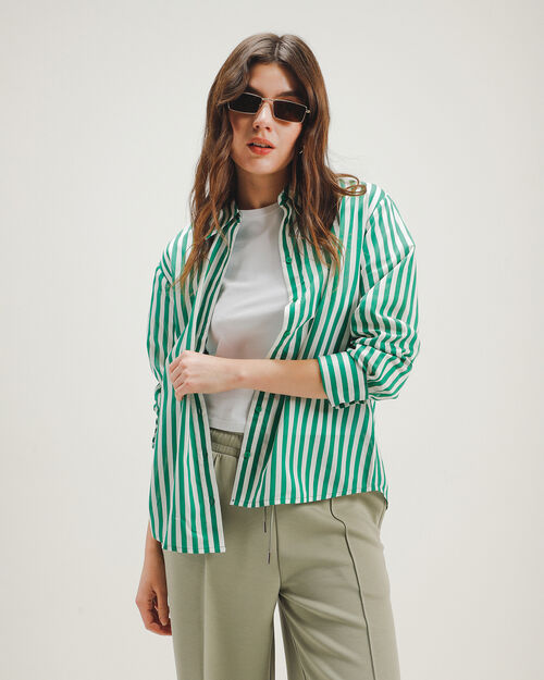 Camisa Manga Larga Rayas