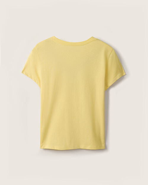 Playera Beige Estampado