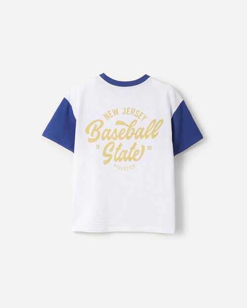 Playera Blanca Boxy