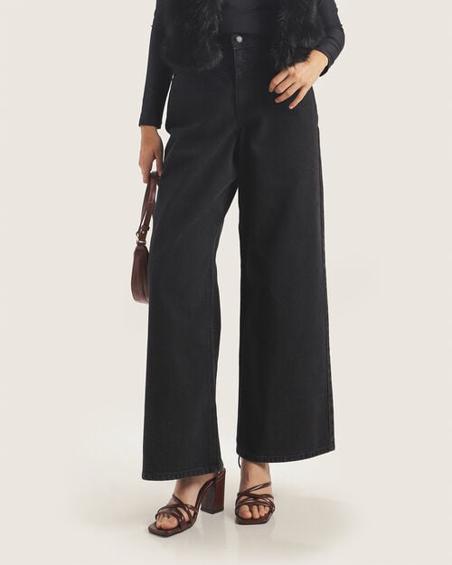 Jeans Fit Wide Leg