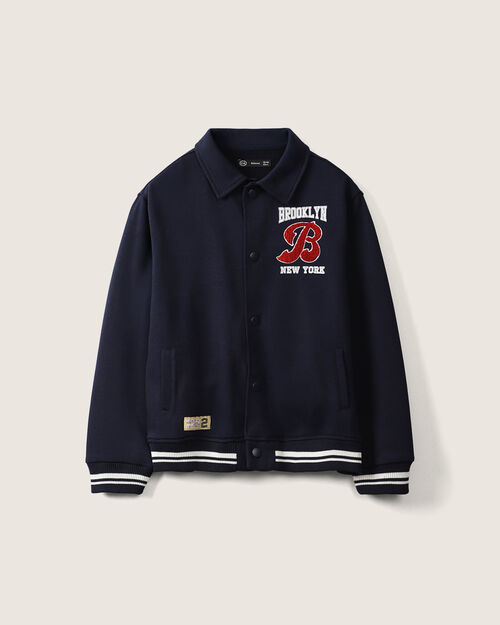 Chamarra Bomber Estampada