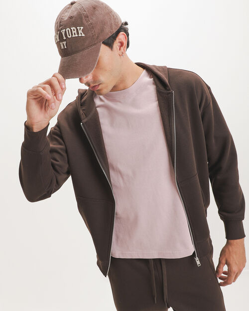 Sudadera Relaxed Gorro