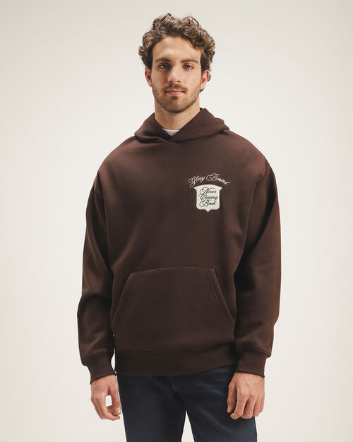 Sudadera Caf&eacute; Cerrada