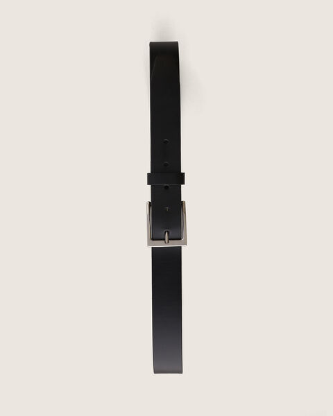 Cintur&oacute;n Negro Con Hebilla