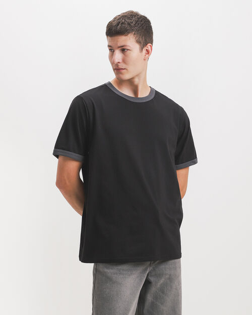 Playera Slim Contraste