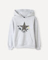 Sudadera Rock Star,BLANCO