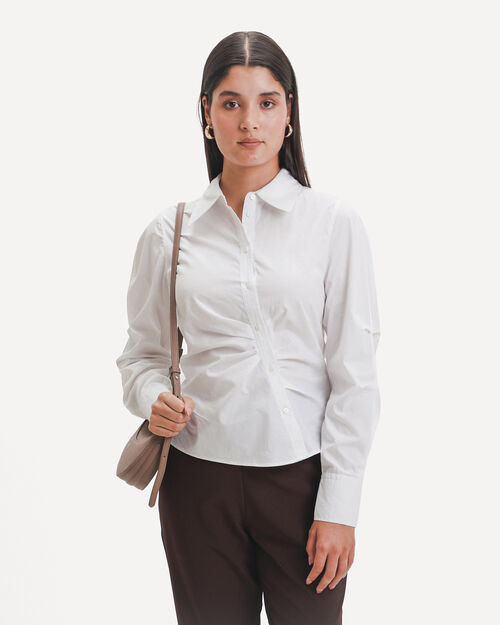 Camisa Regular Blanca