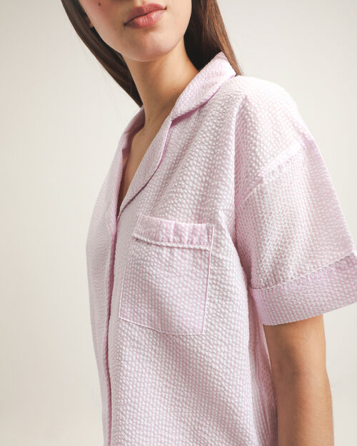 Camisa De Pijama Rayas