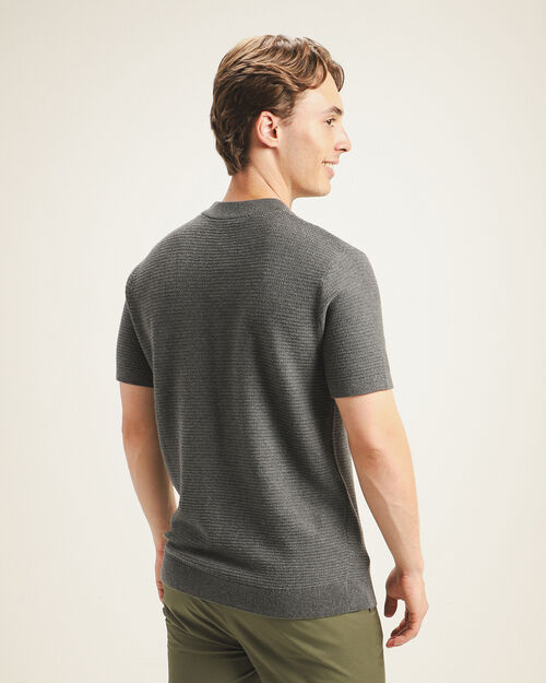 Playera Gris Manga Corta