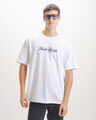 Playera Azul Con Dise&ntilde;o,BLANCO HUESO