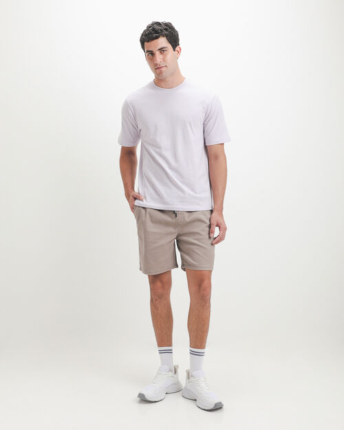 Short Gris Fit Slim