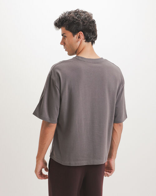 Playera Oversize Gris