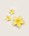 Pack Pinzas Flor,AMARILLO